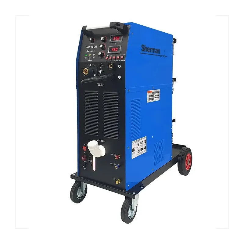 Spawarka Sherman MIG 450M/4R (3x400V 450A/60% chłodnica, IGBT, 4R, wyświetlacz, uchwyt MIG 5m)