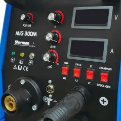 Spawarka Sherman MIG 300M/4R (3x400V 300A/60% IGBT)
