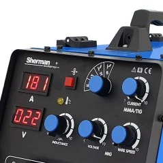 Spawarka Sherman DUALMIG 210 S4 (230V, 200A/60%, 2R)