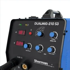 Spawarka Sherman DUALMIG 210 S3 (230V, 200A/60%, 2R)
