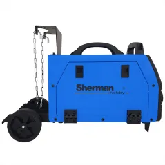 Spawarka Sherman MIG 200 SMART z kółkami i półką (230V, 200A/60%, 2R)