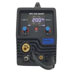 Spawarka Sherman MIG 200 SMART (230V, 200A/60%, 2R, spaw. bez gazu, wyświetlacz LCD)