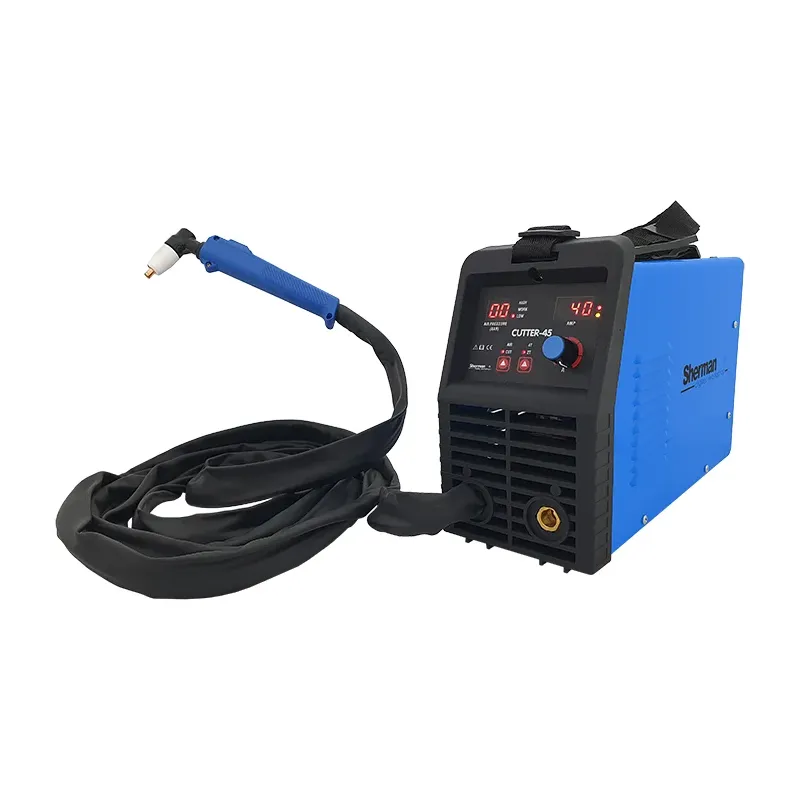 Przecinarka plazmowa Sherman CUTTER 45 (230V, 40A/60% IGBT, gr.cięcia 12mm, wyświetlacz LED, uchwyt PT31 5m)