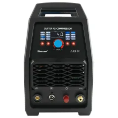 Przecinarka plazmowa Sherman CUTTER 42 COMPRESSOR (230V, 40A/60% IGBT, gr.cięcia 20mm, wyświetlacz LED)