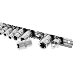 Zestaw nasadek Torx, 9 szt.