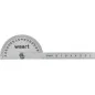 Kątomierz z linijką 100 mm, stal nierdzewna Kątomierz z linijką 100 mm, stal nierdzewna