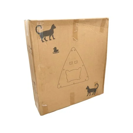 Domek dla kota w kształcie dyni z drapakiem