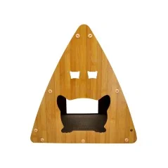 Domek dla kota w kształcie dyni z drapakiem