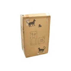 Domek dla kota w kształcie litery L -1 z drapakiem