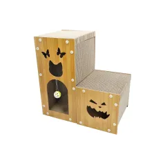 Domek dla kota w kształcie litery L -1 z drapakiem