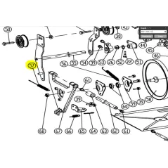 Sprężyna CEDRUS zamiatarka ZM02