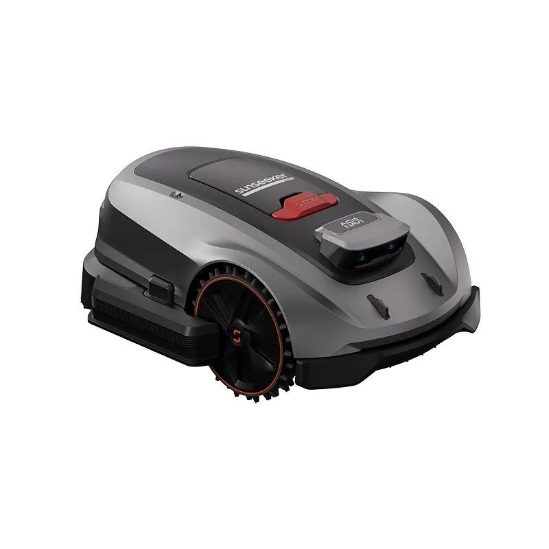 Side view of Sunseeker Elite X3i RTK robotic mower