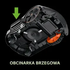 Robot koszący Sunseeker Elite X3 Gen 2 N-RTK o powierzchni 800 m²