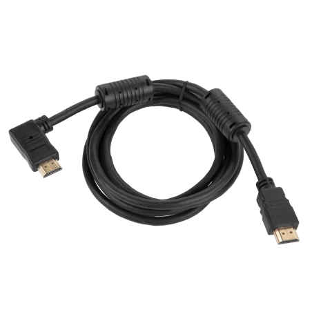 Kabel HDMI-HDMI 1.4v kątowo-prosty 1.8M