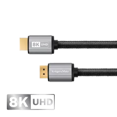 Kabel HDMI-HDMI 2.1 8K 0,9 m Kruger&Matz