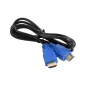 Kabel HDMI-HDMI standard 1.4V blue 1,2m Kabel HDMI-HDMI standard 1.4V blue 1,2m
