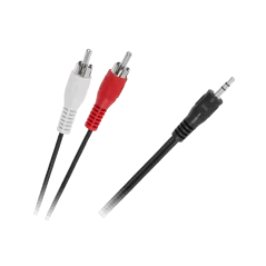 Kabel JACK 3,5 - 2 x RCA 1,2m