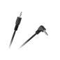 Kabel JACK 3,5 wtyk-wtyk 0,5m kątowy LX8053K 0,5M