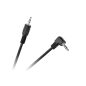 Kabel JACK 3,5 wtyk-wtyk 0,5m kątowy LX8053K 0,5M