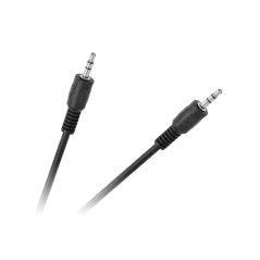 Kabel JACK 3,5 wtyk-wtyk 0,8m