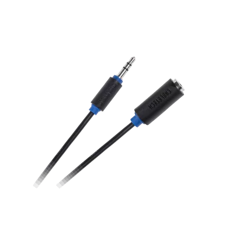 Kabel JACK 3.5 wtyk-gniazdo 1.8m Cabletech standard