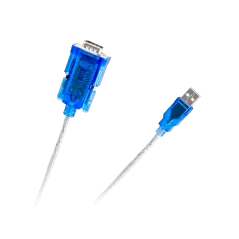 Kabel konwerter USB 2.0 - RS232 (DB9M)