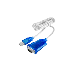 Kabel konwerter USB 2.0 - RS232 (DB9M)