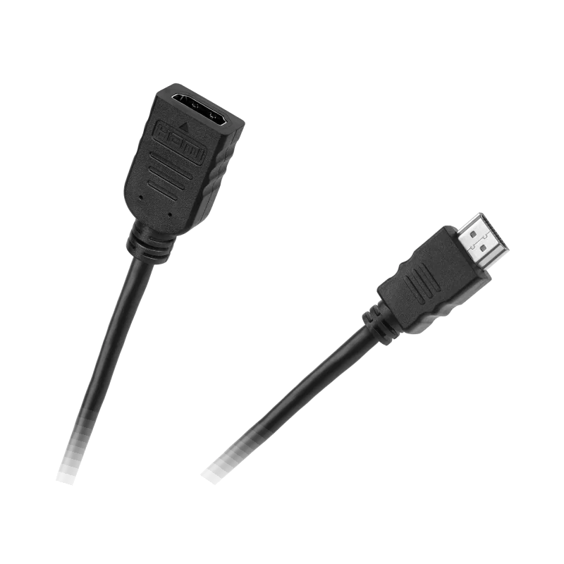 Kabel połączeniowy HDMI wtyk - HDMI gniazdo 0.5m