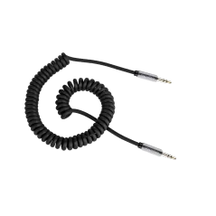 Kabel stereo jack 3.5 wtyk - wtyk 1.5m Kruger&Matz kabel sprężynka