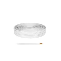 Kabel telefoniczny 4C biały 100 LXK511