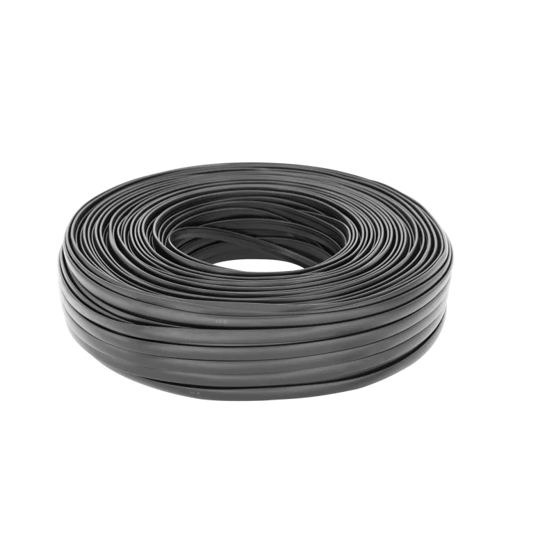 Kabel telefoniczny 6C czarny 100m LXK514