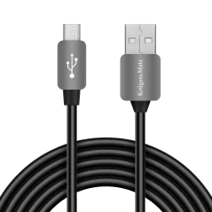 Kabel USB - micro USB wtyk-wtyk 0.2m Kruger&Matz