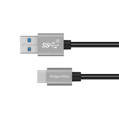 Kabel USB - USB typu C 10 Gbps 1 m Kruger&Matz Basic