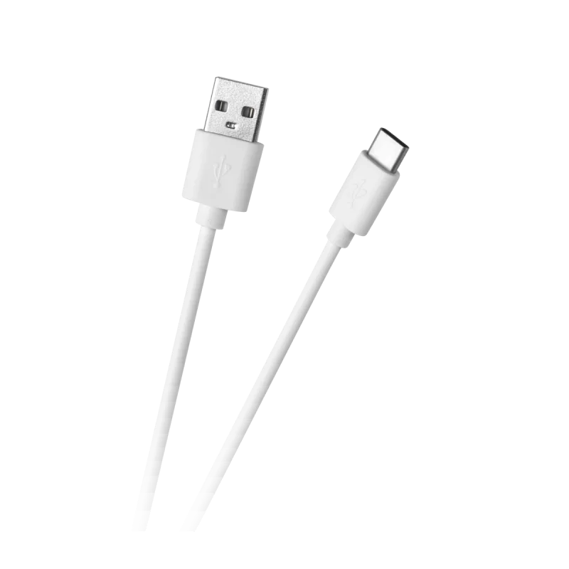 Kabel USB - USB typu C 1m Biały