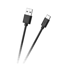 Kabel USB - USB typu C 1m Czarny