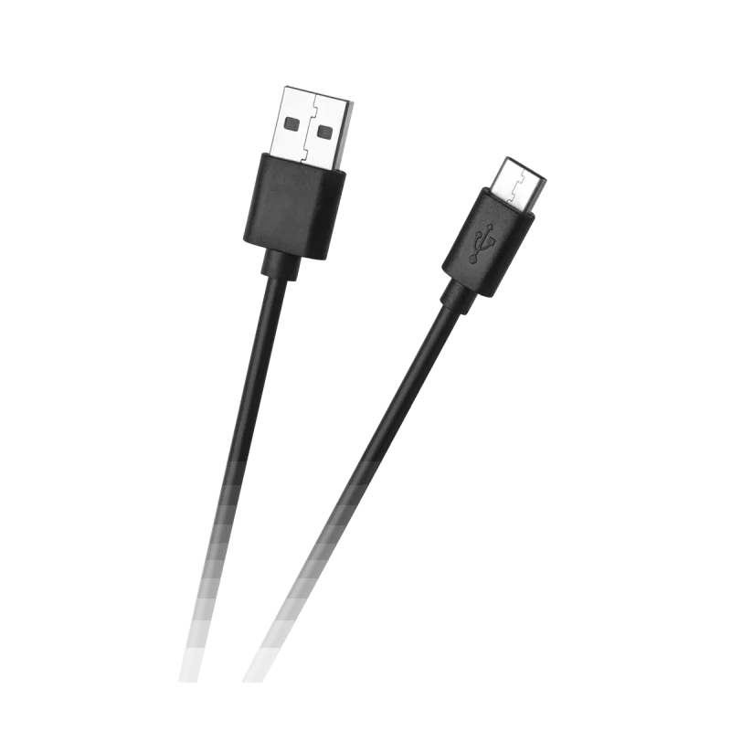 Kabel USB - USB typu C 1m Czarny