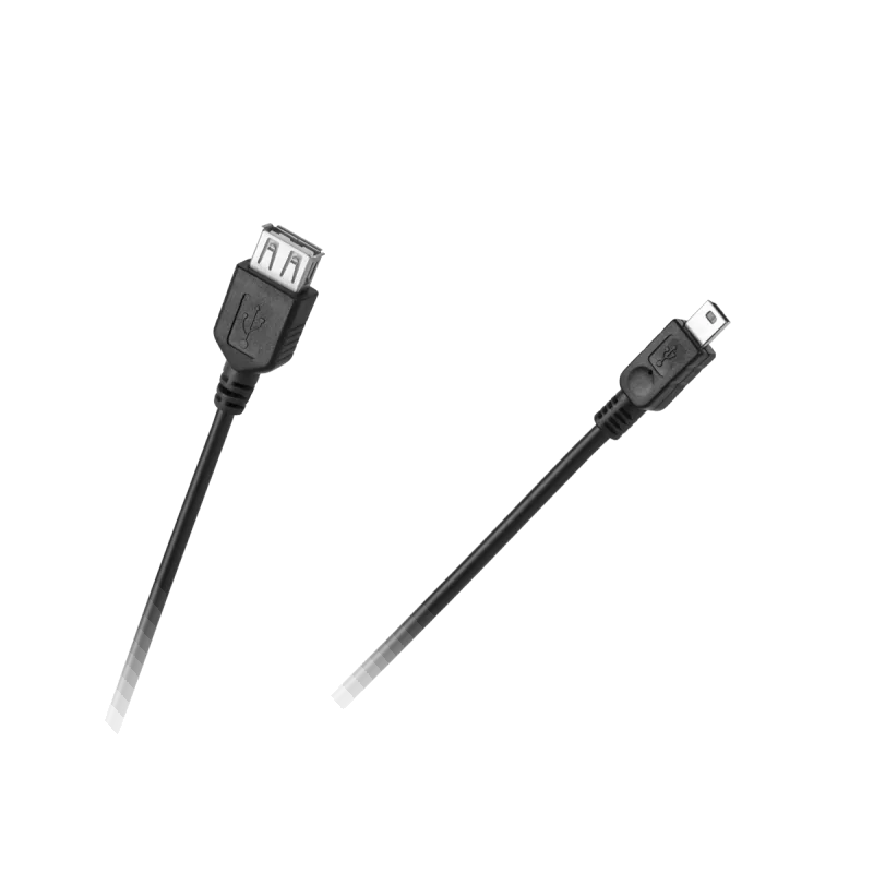 Kabel USB gniazdo A - wtyk mini USB 5pin