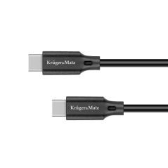 Kabel USB typu C - USB typu C 100 W 1 m Kruger&Matz Basic