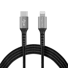 Kabel USB typu C - wtyk Lightning C94 MFi 1 m Kruger&Matz