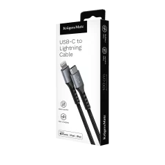 Kabel USB typu C - wtyk Lightning C94 MFi 1 m Kruger&Matz