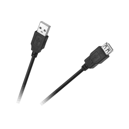 Kabel USB wtyk-gniazdo 1.0m Cabletech Eco-Line