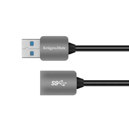 Kabel USB3.0 wtyk - gniazdo 1m Kruger&Matz