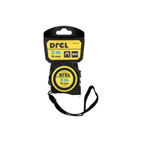 Miara zwijana stalowa 3 m, 19 mm, magnetyczny zaczep