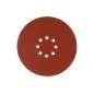 Krążki ścierne 225 mm, P80, na rzep, z 8 otworami, 5 szt.