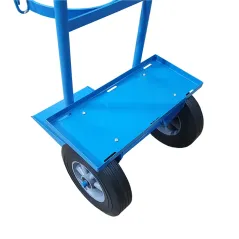 Wózek spawalniczy do butli gazowych 1 butla z półką na spawarkę koła pełne Sherman