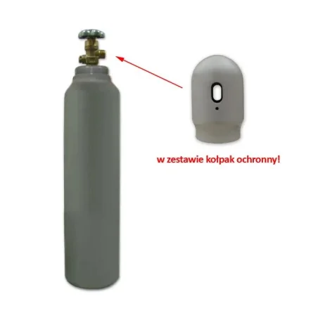 butla pełna CO2 5L 150 bar Sherman Butle gazowe