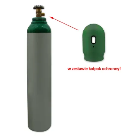 butla pełna Argon 8L 200 bar Sherman Butle gazowe