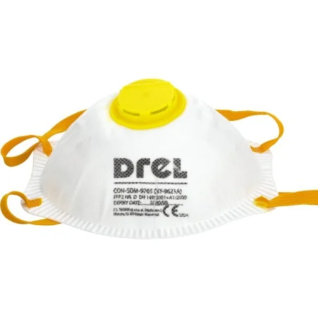 Półmaska przeciwpyłowa z zaworem, FFP2, 2 szt.