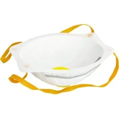 Półmaska przeciwpyłowa z zaworem, FFP2, 2 szt. Drel