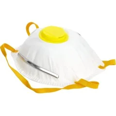 Półmaska przeciwpyłowa z zaworem, FFP2, 2 szt. Drel